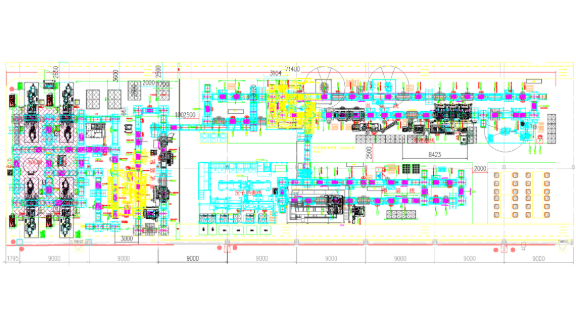 Automobile motor Assembly line